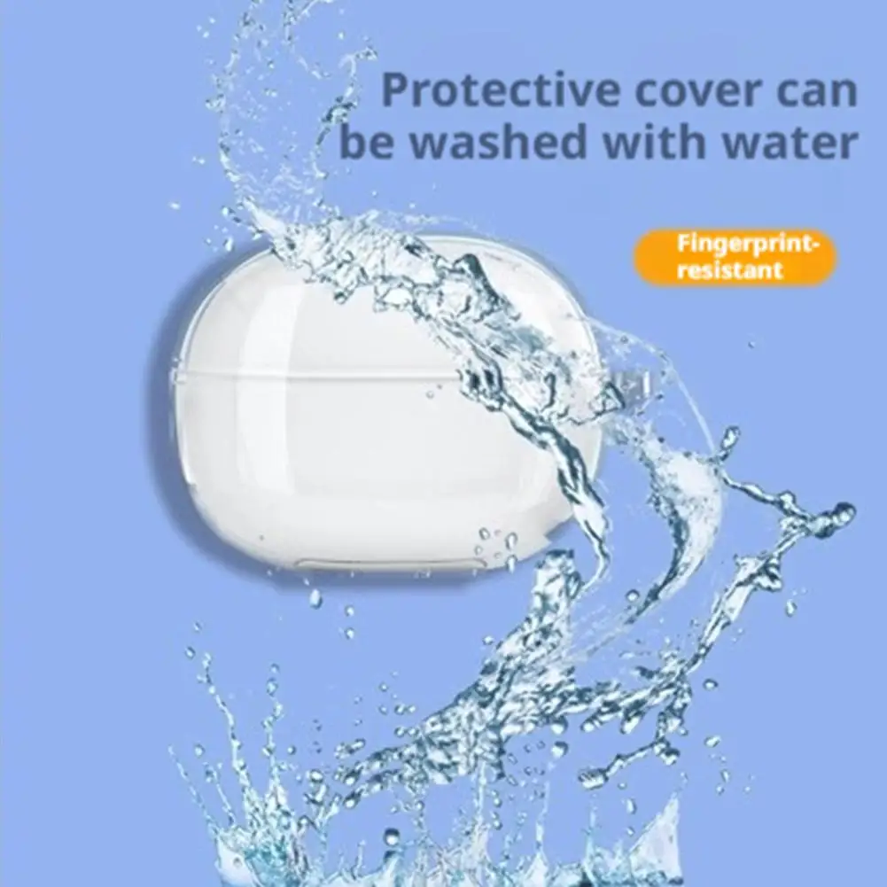 Luxury Shockproof Soft-Shell Earphone Protective Case with Hook
