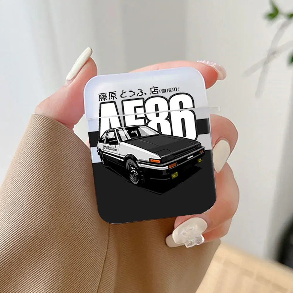 【taro.o fujiwara】Air Podspro MQD83J/A Japan Anime Initial D Fujiwara Takumi AE86 Earphone Case For