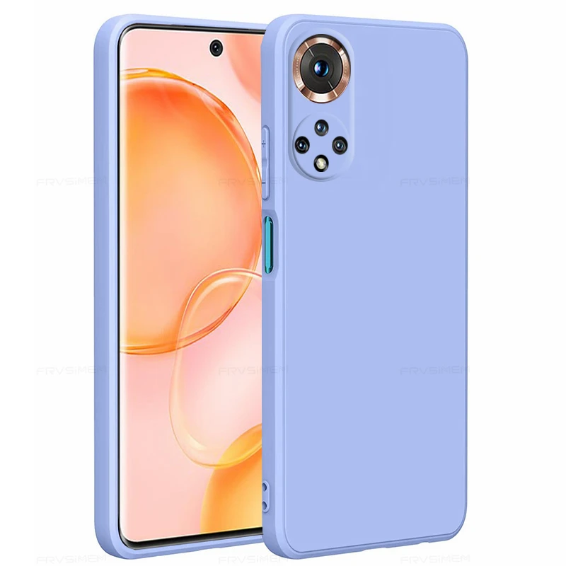 Sky blue silicone phone case