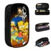 The S-Simpsoned Pencil Case Fun Pen Bag for Student Large Storage Students School Zipper Pencil Box 1