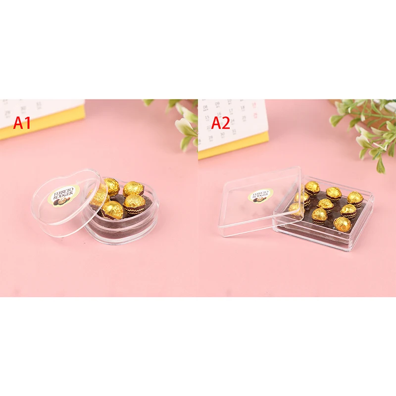 Dollhouse Miniature Chocolate Gift Box Toy Kitchen Accessory