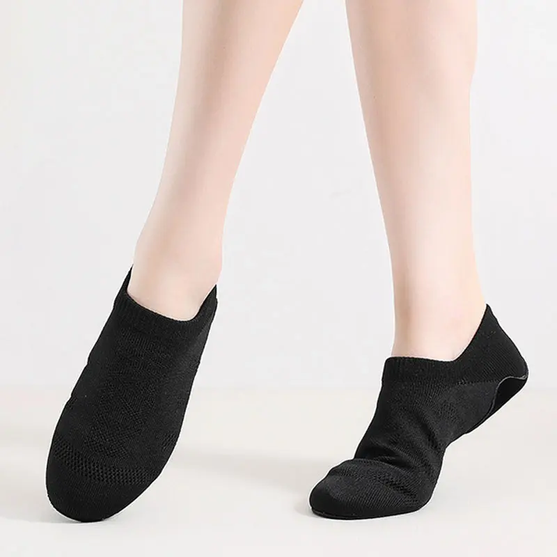 Women Dance Shoes Adult Kids Ballet Dancing Shoe Soft Sole Breathable Ballroom Jazz Dance Sneakers Female Yoga Shoes Size 28-42 6