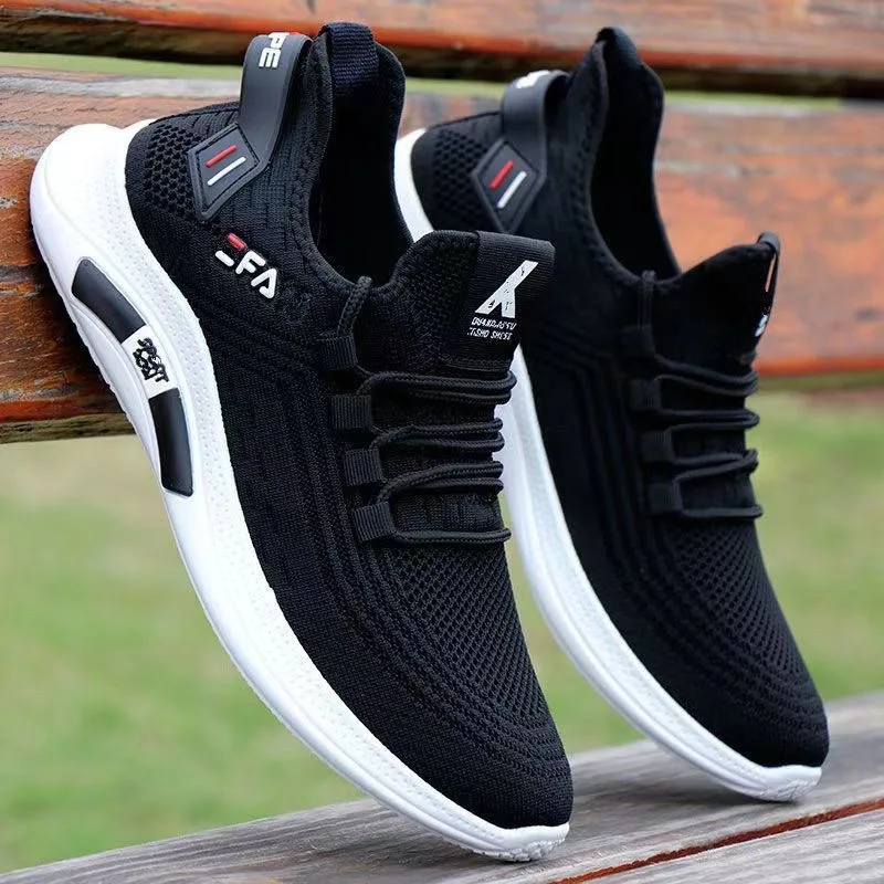 New trendy and versatile tennis shoes for men, lightweight and soft soled sports shoes 2