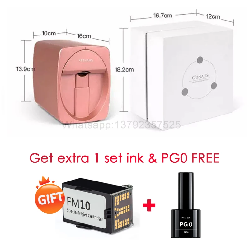 O'2nails Digital Mobile Nail Art Printer H1 Nepal | Ubuy