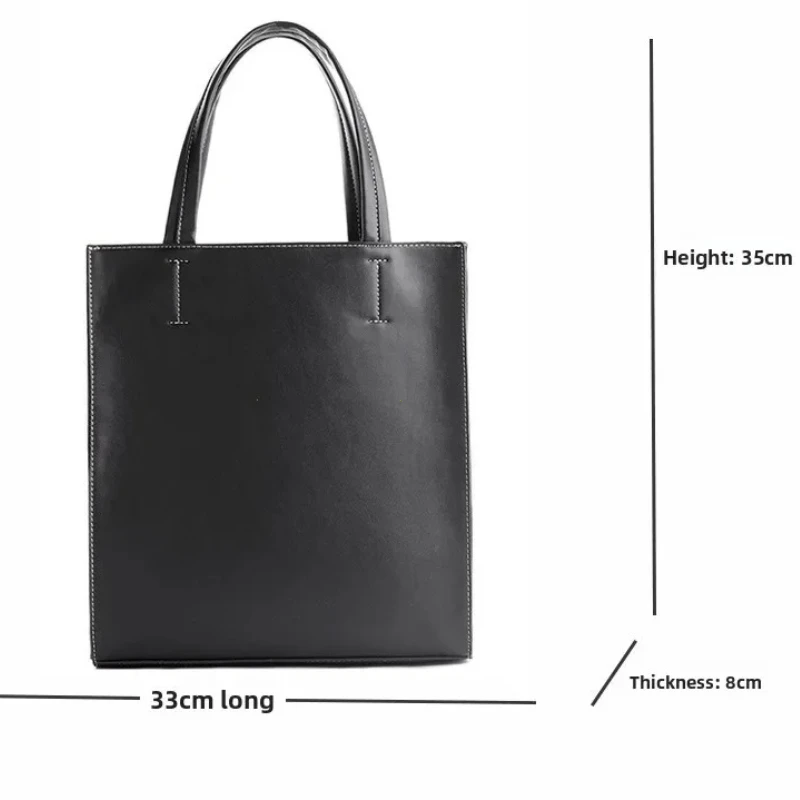 Men's PU Leather Business Laptop Bag