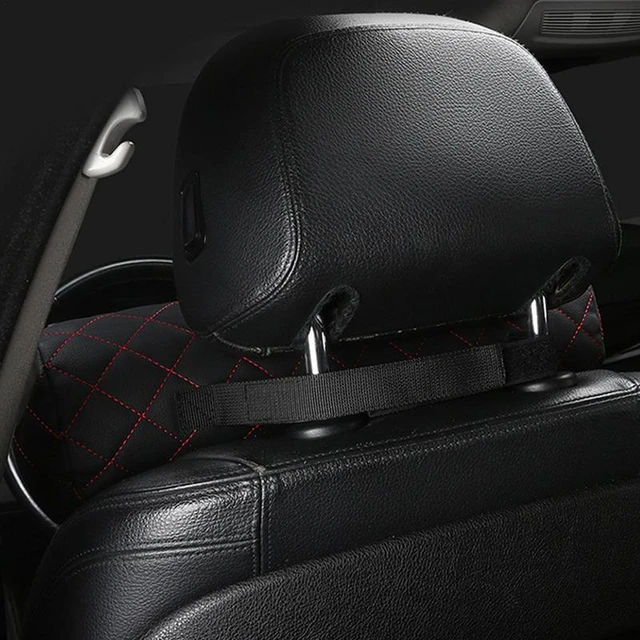 Car Seat Cushions For Driving Car Pillow For Driving Seat Neck Pillow For  Car Leather Cover With Adjustable Strap - AliExpress