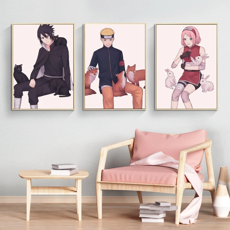 

Anime Character Pictures Naruto Uzumaki Naruto Cuadros Best Gift Modern Home High Quality Art Gifts Modular Prints Classic