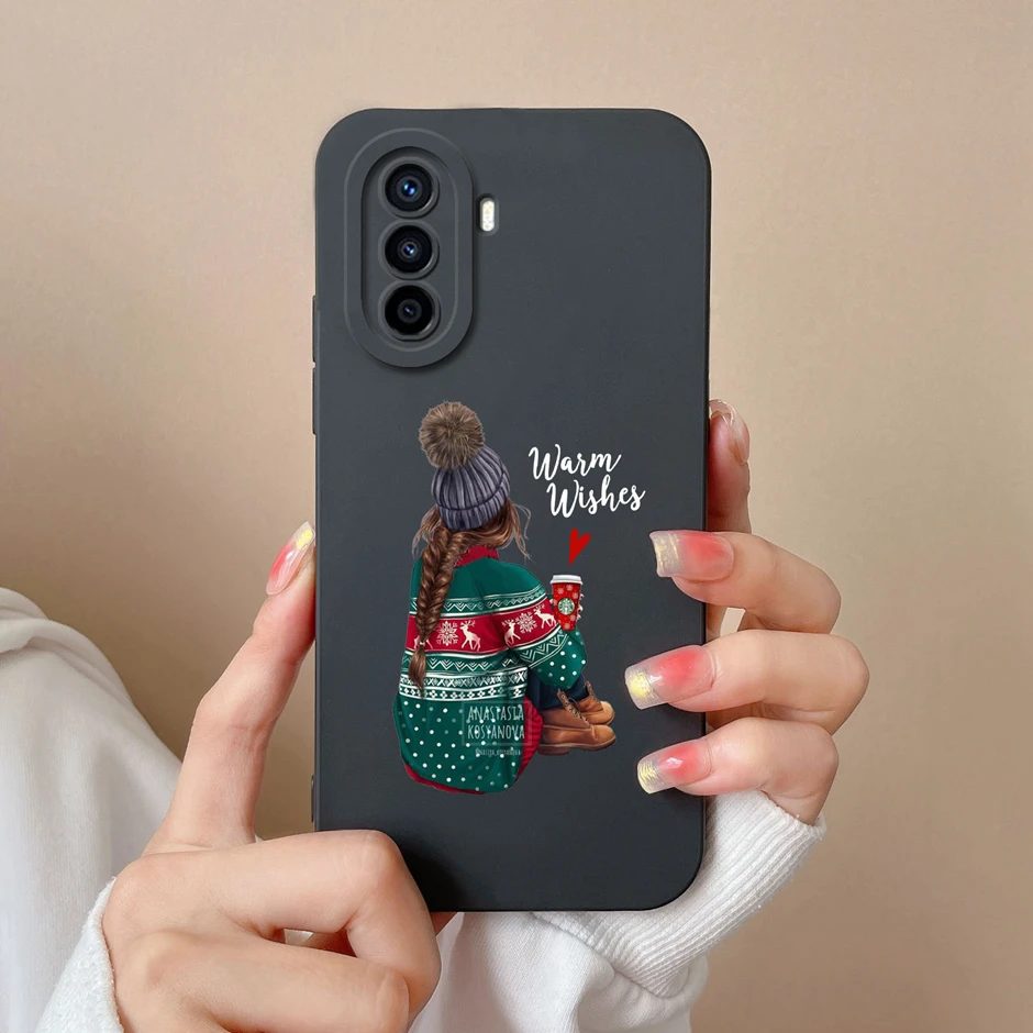 Matte Shockproof Silicone Butterfly Cartoon Back Cover