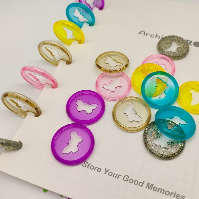 Рисунок 6 - прозрачные кольца для блокнотов