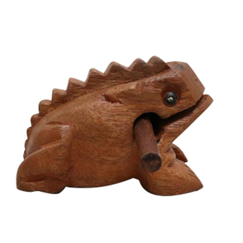 

Искусственная резная деревянная перкуссионная музыкальная деревянная игрушка в виде лягушки