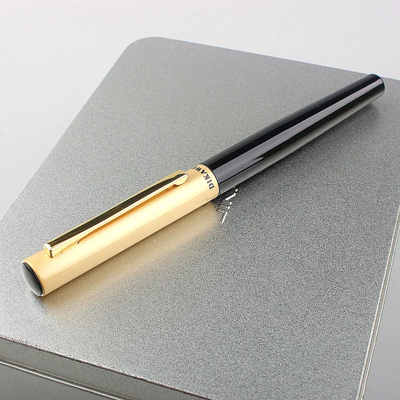 

New Arrival Classic Fountain Pens Stainless gold Cap Extra Fine Nib 0.5mm Ink Pen School Supplies Stationery