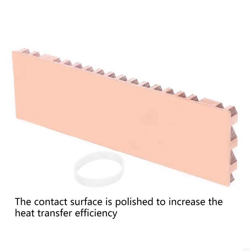 97BF Thin Heatsink Cooler Heat Sink SSD Thermal Pad for M.2 2280 PCI-E NVME 1.5/2/3/4mm