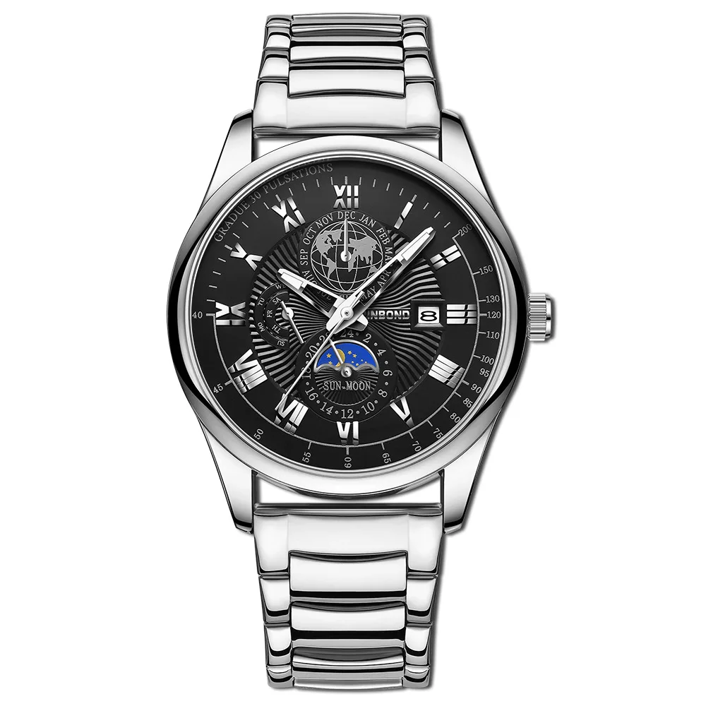 

NEW Top Brand Luxury Fashion Watch Men Waterproof Date Male Clock Sports Watches Mens Quartz Stainless Steel Wristwatches