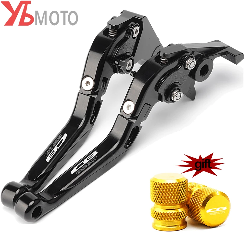Motorcycle Cnc Foldable Extendable Brake Clutch Levers For Honda Cb650r