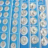 1 Card Iron Fastener Snap Buttons For Garment Round 5 Sizes DIY Sewing Accessories 5