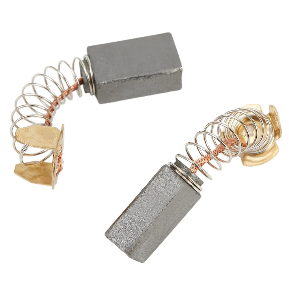 

Long Lasting Replacement Carbon Brushes for Power Tools and Motors, Compatible with Hammer Drills, Circular Saws, Angle Grinders