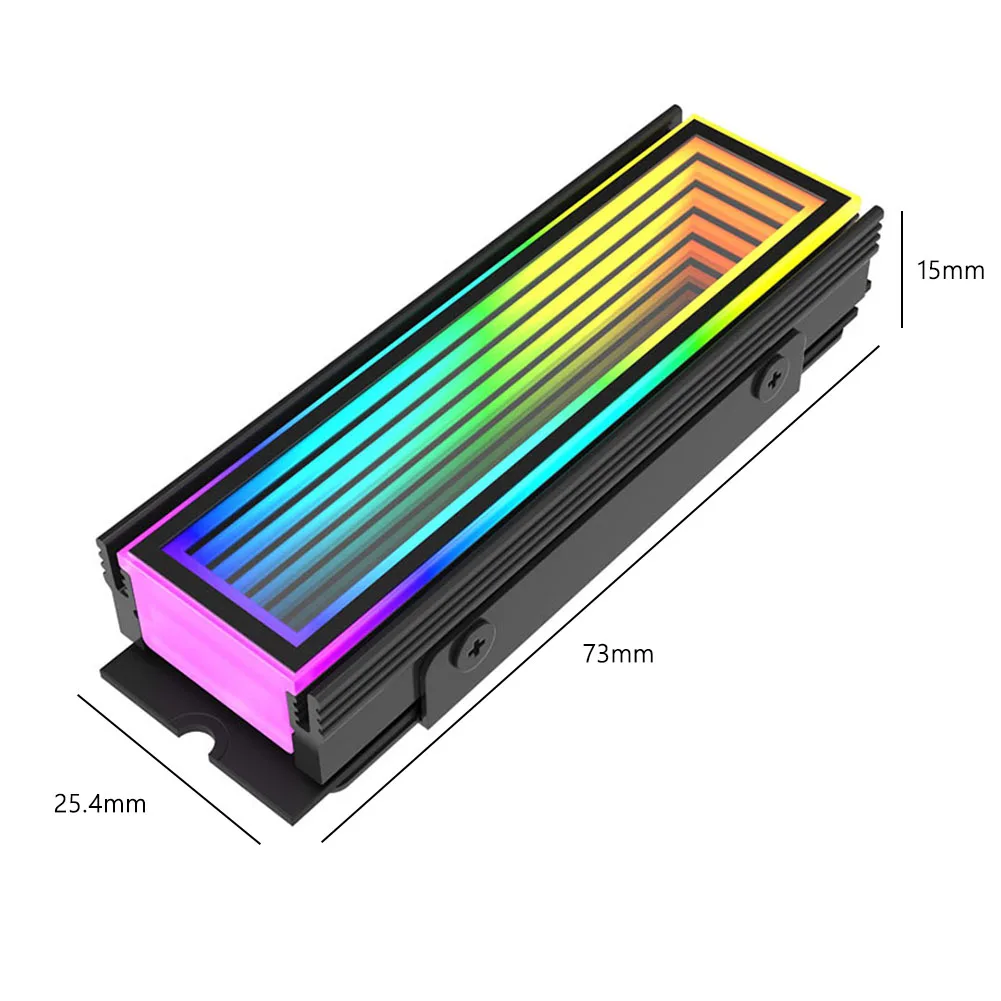 M.2 Nvme ָ Ʈ ϵ ũ , ARGB Ʈ  , ˷̴ ձ , M.2 2280, 5V, 3 