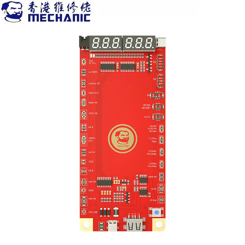 Mechanic BA33 Battery Activation Detection Board Battery Fast Charge For iPhone 5G-13 Pro Max Android One-click Activation electric screwdriver set