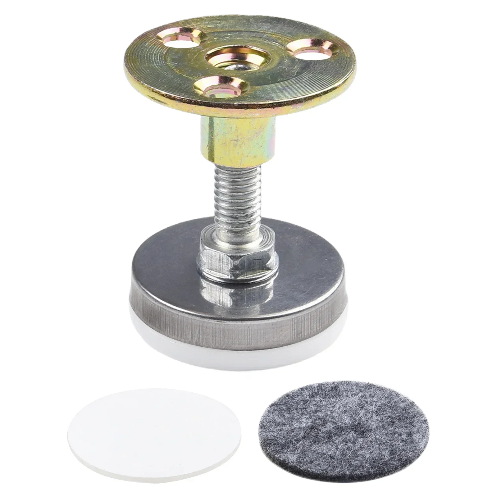 1pcs Adjustable Bed Stabilizer Wall Furniture Fixed Bracket Stainless Steel And Alloy Fixer Support Anti-shake Mute Hardware