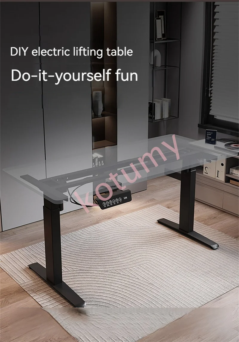 Description Picture 2 of itemElectric Stand Up Desk Lifting Desk Frame Height Adjustable Standing Desk Ergonomic Dual Motor and Memory Control Home Office