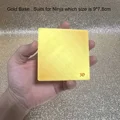 Gold with sticker