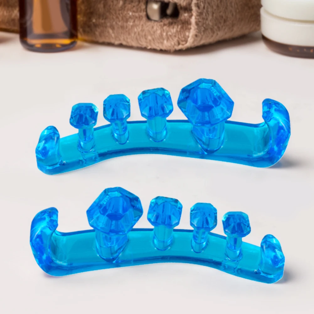 Silicone Toe Separator Toenail Divider Stress Relief Orthopedic Toe Spacer Gel Spreader for Overlapping Hammer