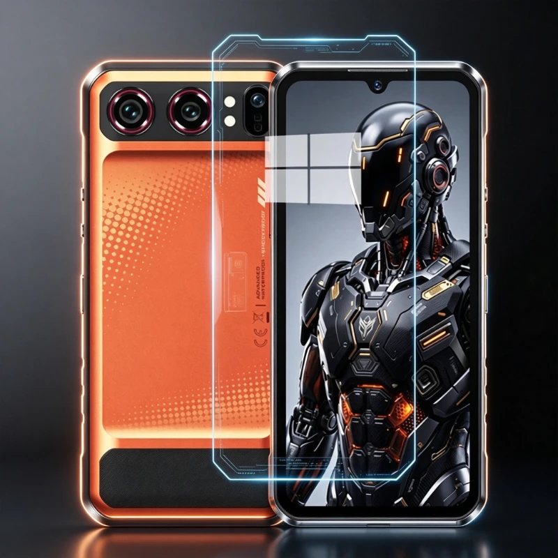 Enhanced Tempered Glass Screen Protector - Clear Anti-Scratch Protective Film