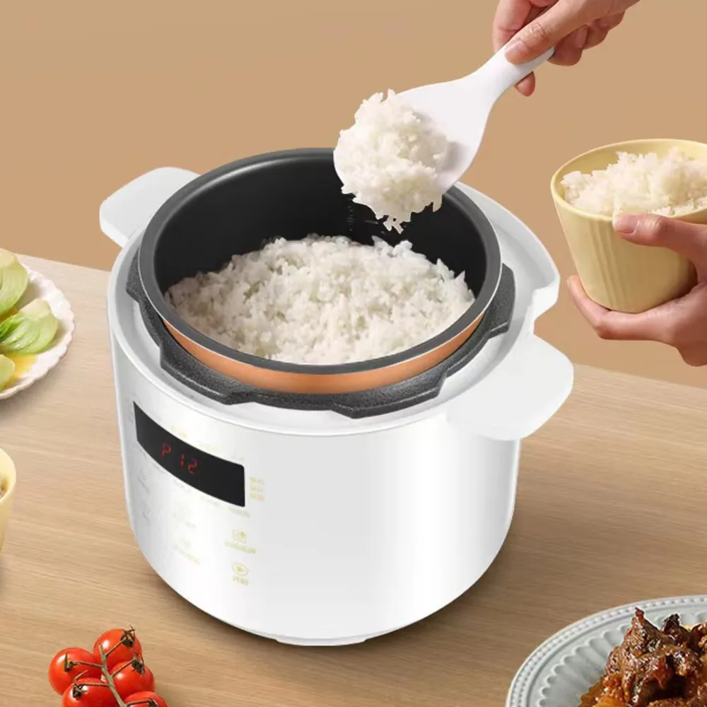 220V 110V 3L Household Small Electric Pressure Cooker Mini Electric Pressure Cooker Intelligent Reservation Rice Cooker 3
