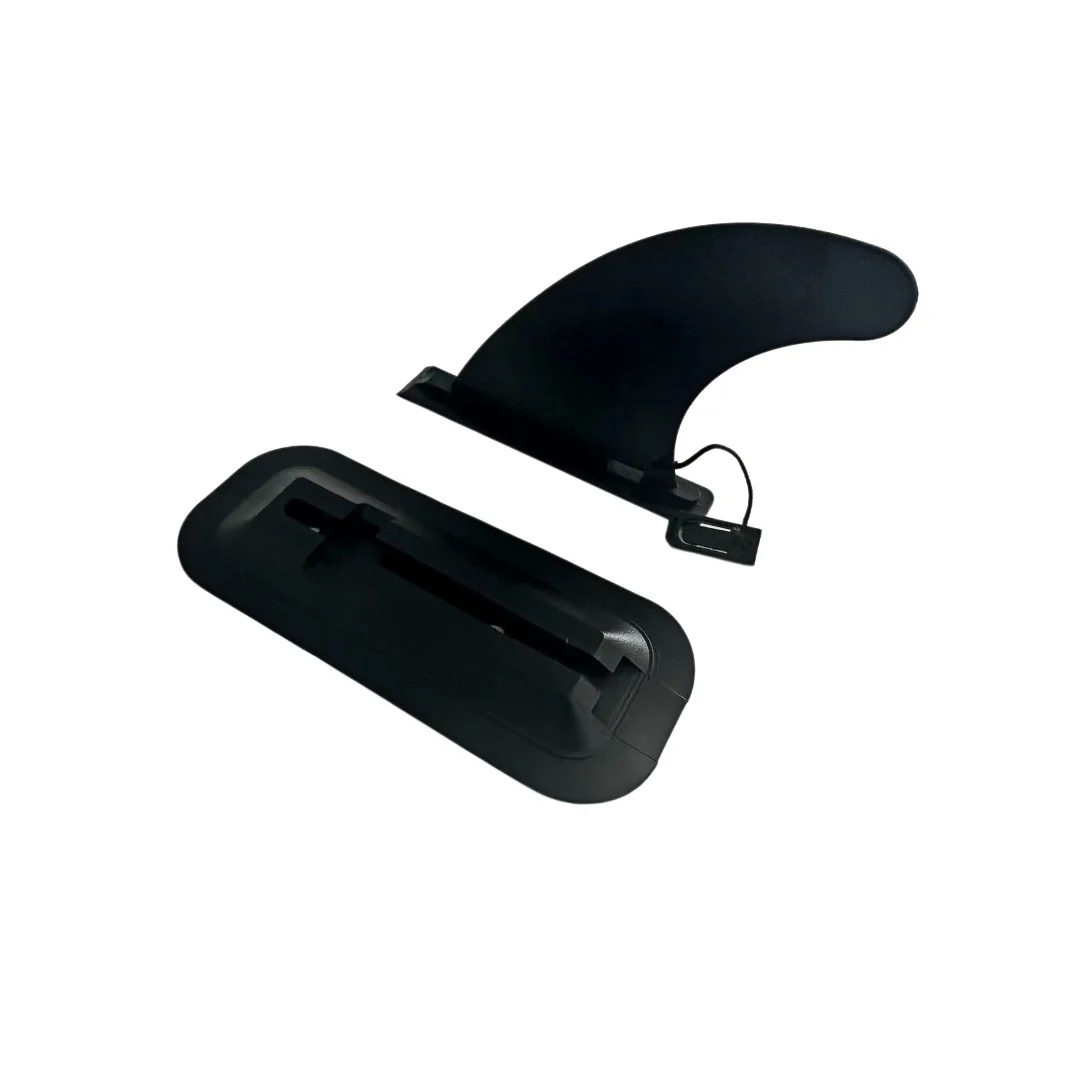 Pinna singola da surf da 9 pollici con base di montaggio, pinna staccabile per Stand Up Paddle Board, pinna di ricambio stabile per SUP Board - immagine 3