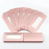 New 10/100 Pcs Eyelash Packaging Box Wholesale Lashes Boxes Empty Eyelash Package Boxes Case 8-25mm Lashes Custom Logo Mink Lash 4