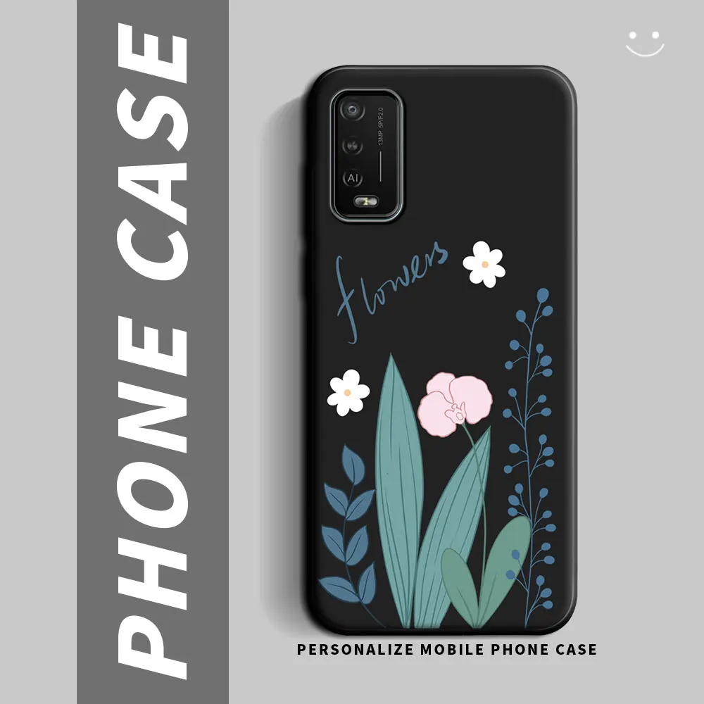 Shockproof Silicone Soft TPU Phone Case with Fashionable Cartoon Design - Lovely Back Cover