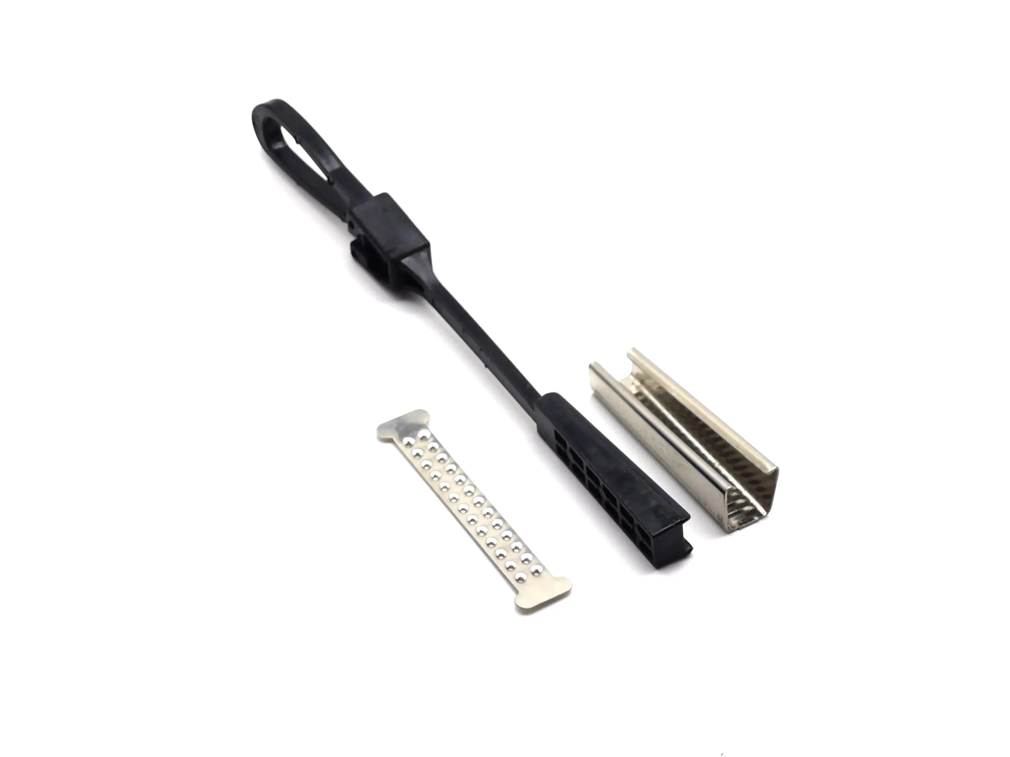 Fiber Optic Flat Cable Drop Wire Tension Clamp Wire Rope Cable Clamp Support Telephone Drop At Span Clamps And Drive Hooks