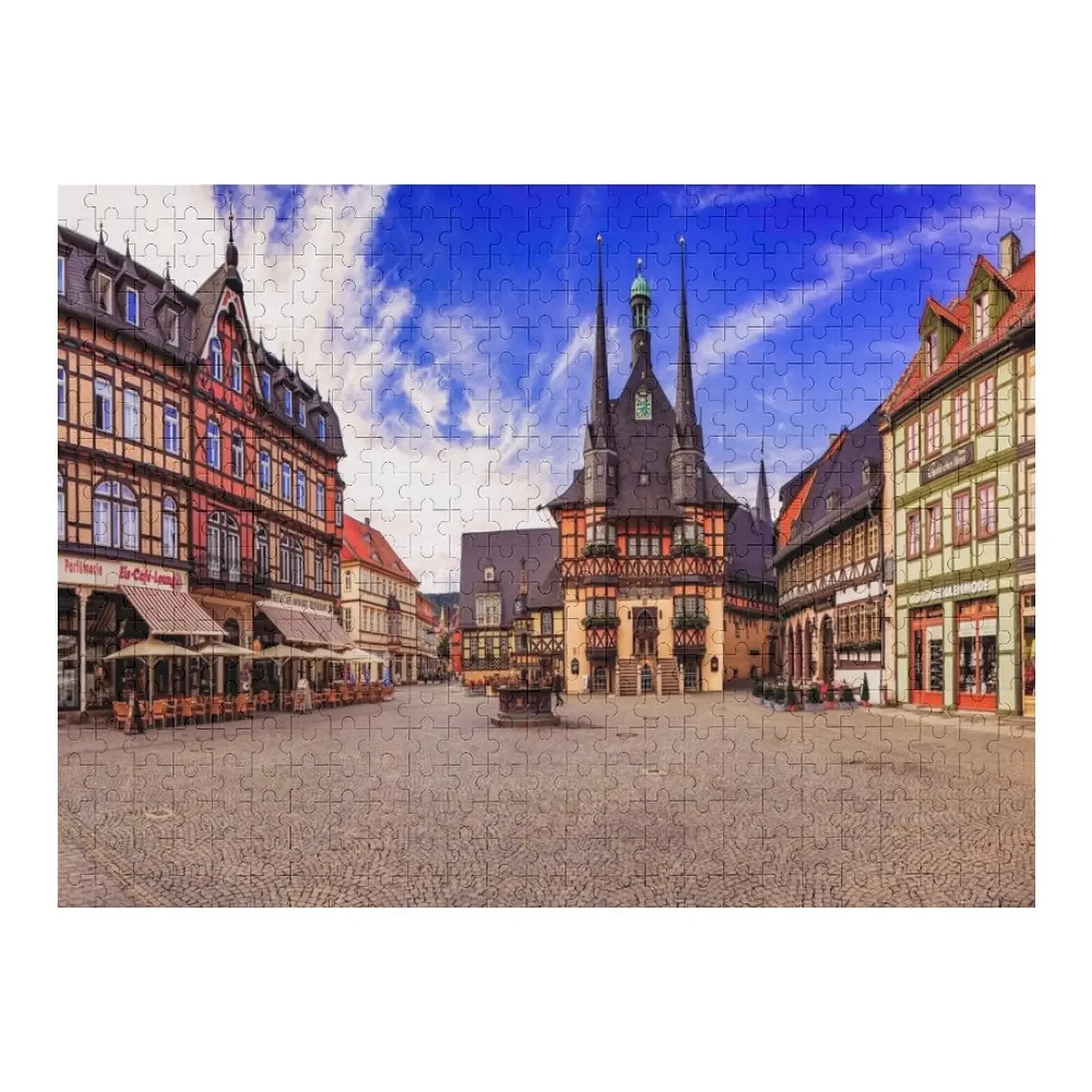 Wernigerode (Germany) Jigsaw Puzzle Photo Custom Custom Personalized Gift Married Personalized Child Gift Puzzle 1000 kilometers race germany jigsaw puzzle personalized baby toy personalized gift married puzzle