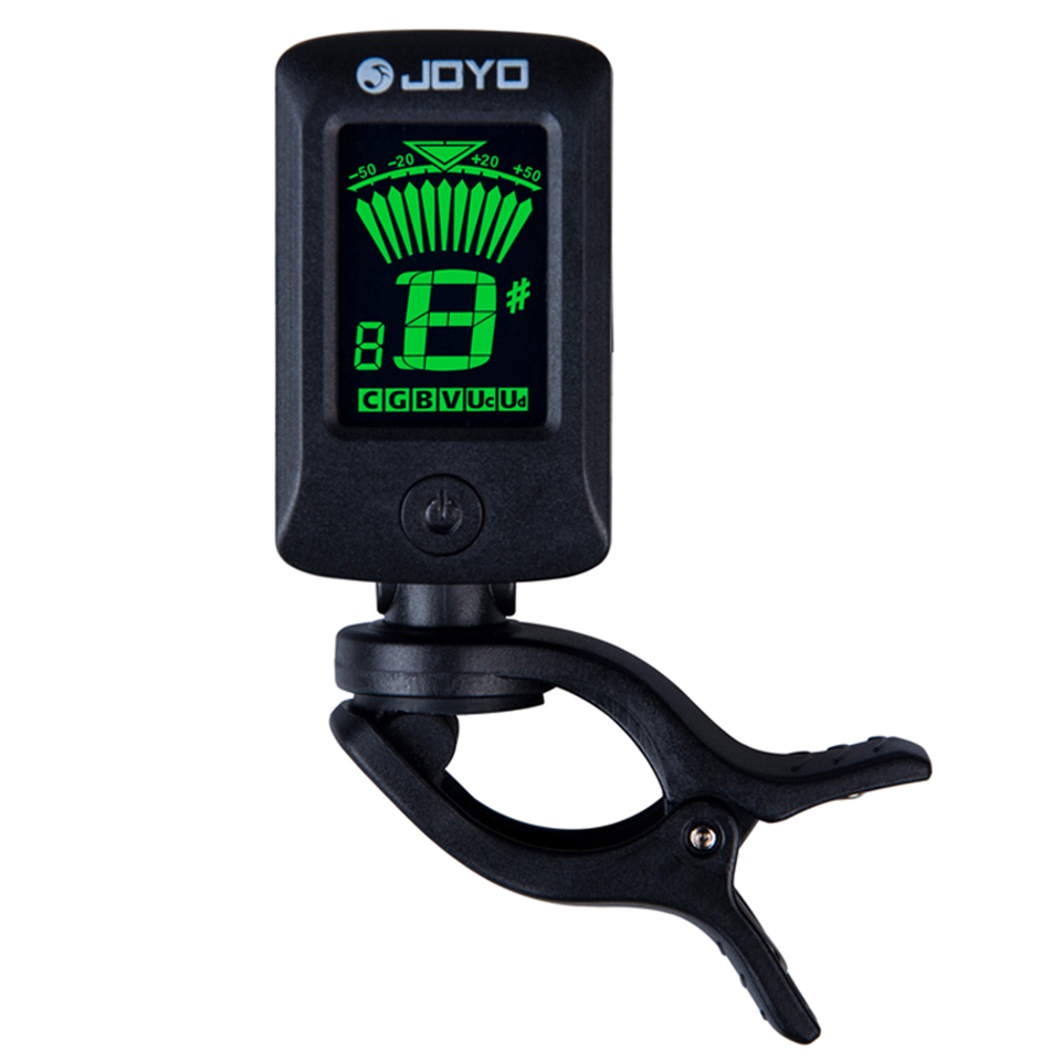 JOYO JT-06/12B Guitar Tuner Digital Clip-on Guitar Bass Violin Ukulele Tuner Electronic Tuner Guitar Parts & Accessories