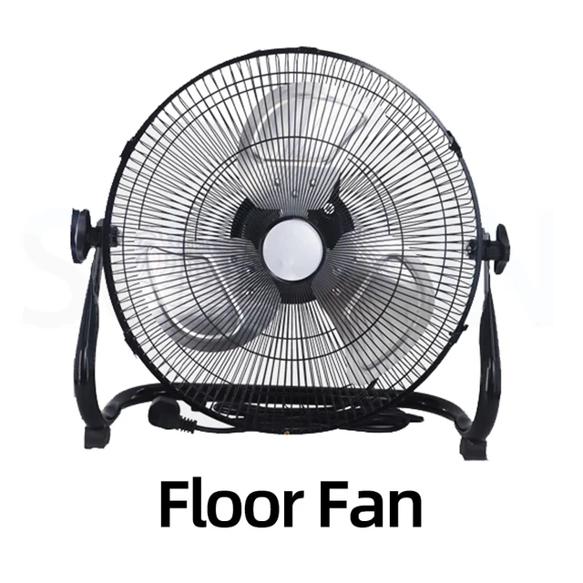 Floor To Ceiling Fan Household Desktop High-Power Fan Industrial Floor To Ceiling Fan Powerful Desktop Fan Adjustable Wind Speed 1