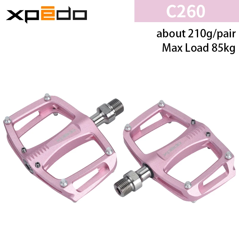 Wellgo Xpedo C260 Self Sealed Bearing Titanium Alloy Axle Spindle