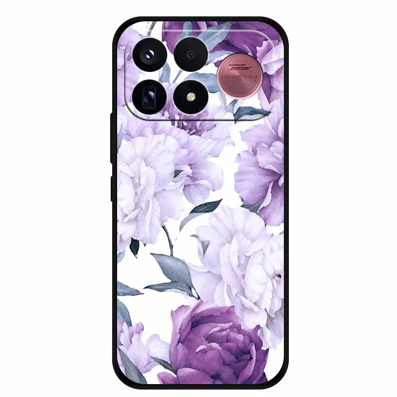 Lovely Cartoon Soft Silicone TPU Phone Case with Protective Bumper Cover