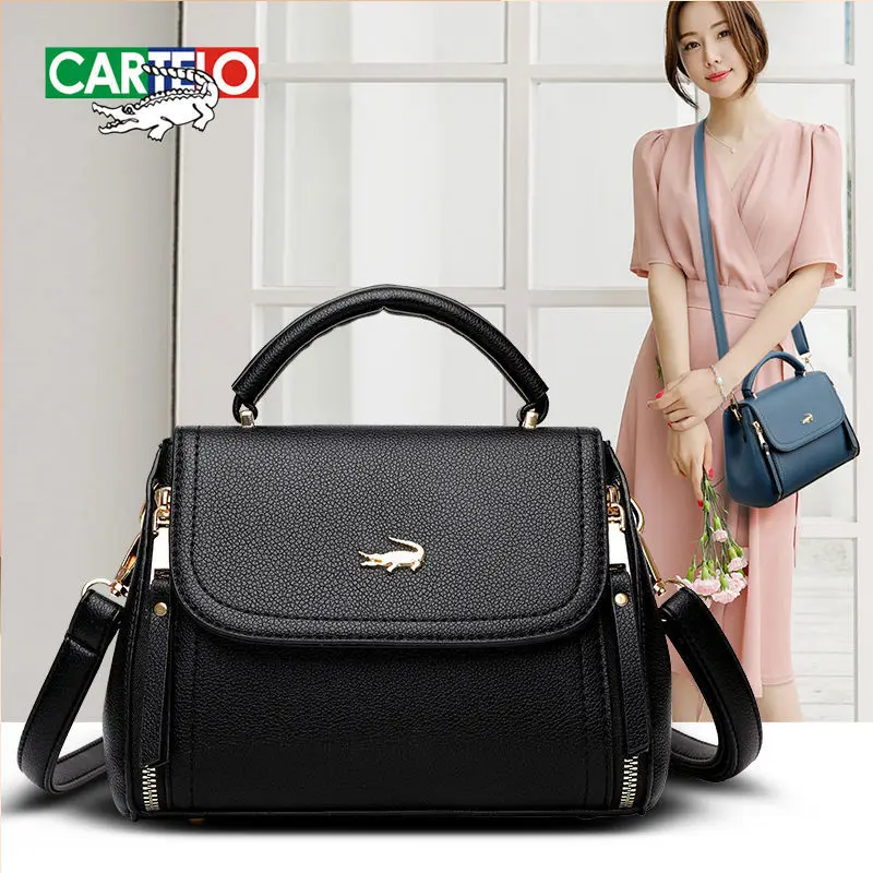 Cartelo Crocodile Highquality Texture Bag Women's Handheld New