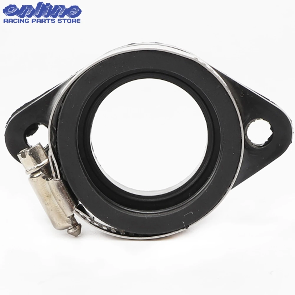 Motorcycle Carburetor Adapter Inlet Intake Pipe Rubber Mat PWK 32mm 34mm Carburetor Universal UTV ATV Pit Dirt Bike motorcycle carburetor repair kit