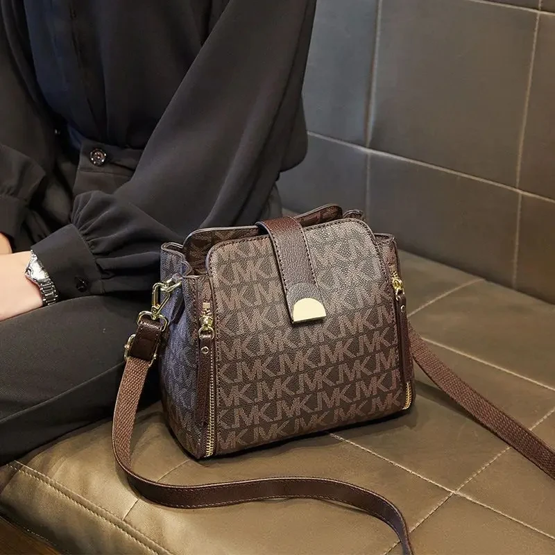 

Женская сумка-ведро ELLOVADO, элегантная вместительная сумочка на плечо, яркий саквояж кросс-боди