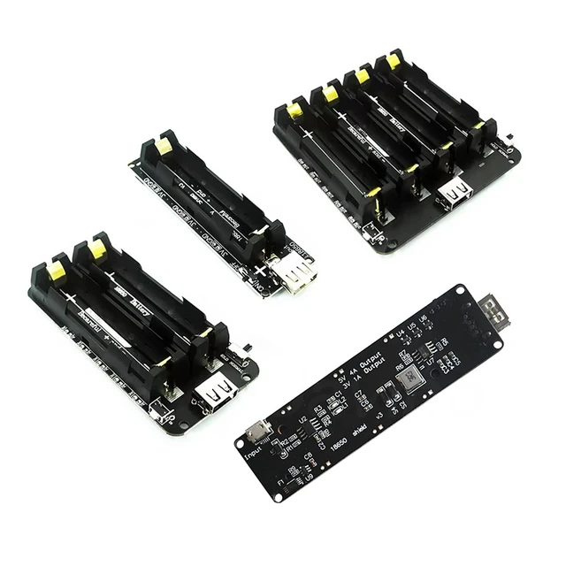 ESP32 ESP32S For Wemos For Raspberry Pi 18650 Battery Charge Shield Board V3 Micro USB Port Type-A USB 0.5A For Arduino Charge 1