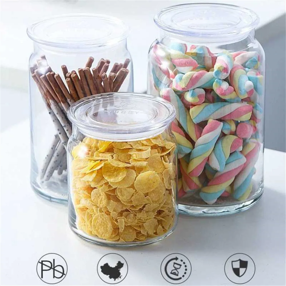 The Breakfast Pantry Large Glass Canister (1000ml)