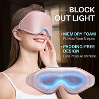 3D Sleep Eye Mask Zero Eye Pressure 3D Contoured Sleeping Mask Soft Comfort Eye Shade Cover 100% Block Out Light Slaapmasker 1
