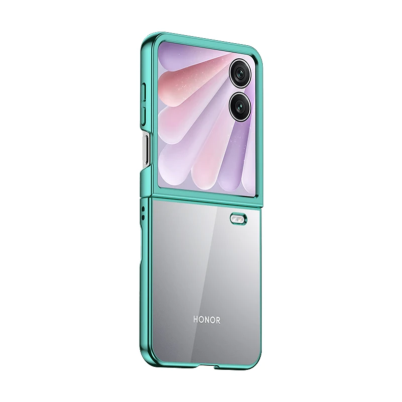 Solid Color Electroplating Frame Drop-Resistant Case Cover
