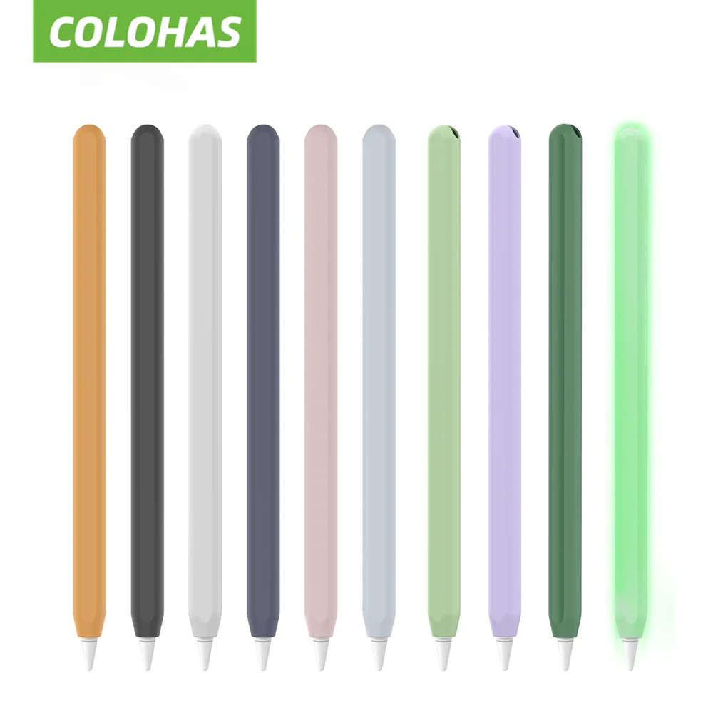 Custodia Per Apple Pencil 2 Astuccio Per Apple 2Nd Gen Tablet Portable Touch Stylus Pen Pouch Custodia Protettiva In Silicone Morbido