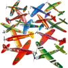 5Pcs Game Airplane Foam Airplane Model DIY Hand Throw Aircraft Flying Glider Toy Planes Plast Party Bag Fillers Children Toys 1