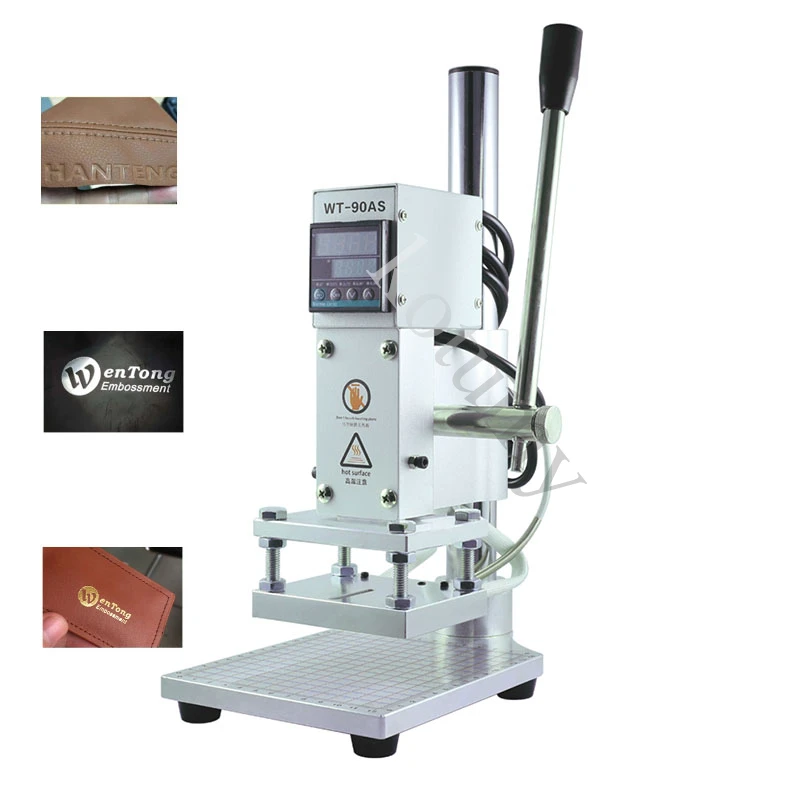Commercial Hot Foil Stamping Machine Heat Press Bronzing Paper Holder Wood Leather Embossing Bronzing Machine