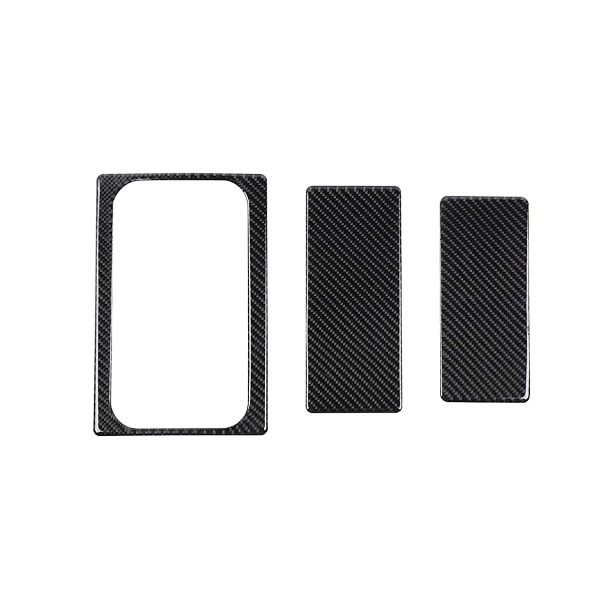 

Center Armrest Box Organizer Cover Trim Decor for 2014-2018 Accessories Soft Carbon Fiber