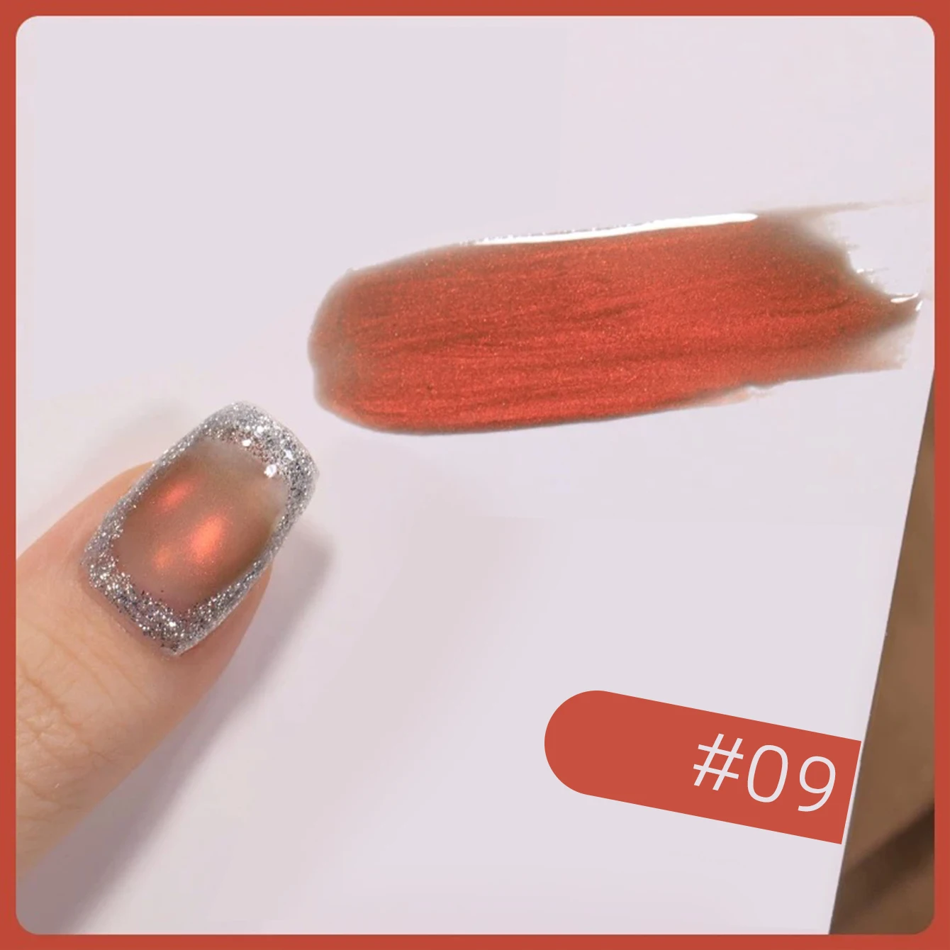 12ML Strobe Green Cat Eye Magnetic Gel Polish - Summer Nail Collection
