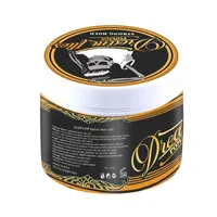 Pommade à cheveux de style vintage pour hommes – Forte tenue toute la journée, look classique brillant et lisse au dos, à base d'eau, non gras 3